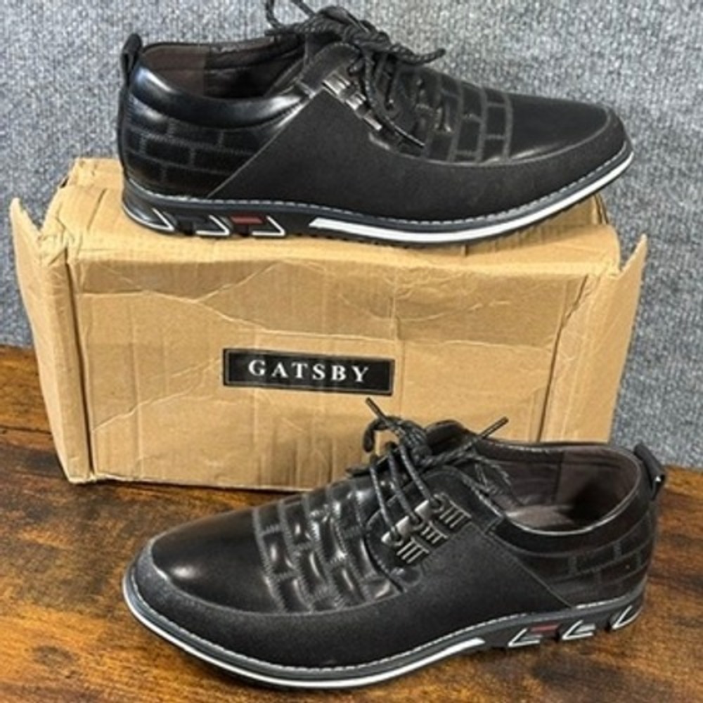 NEW Gatsby Mens Dress Shoes Sz 10 Swing Dance Urban Smart Casual Versatile Derby